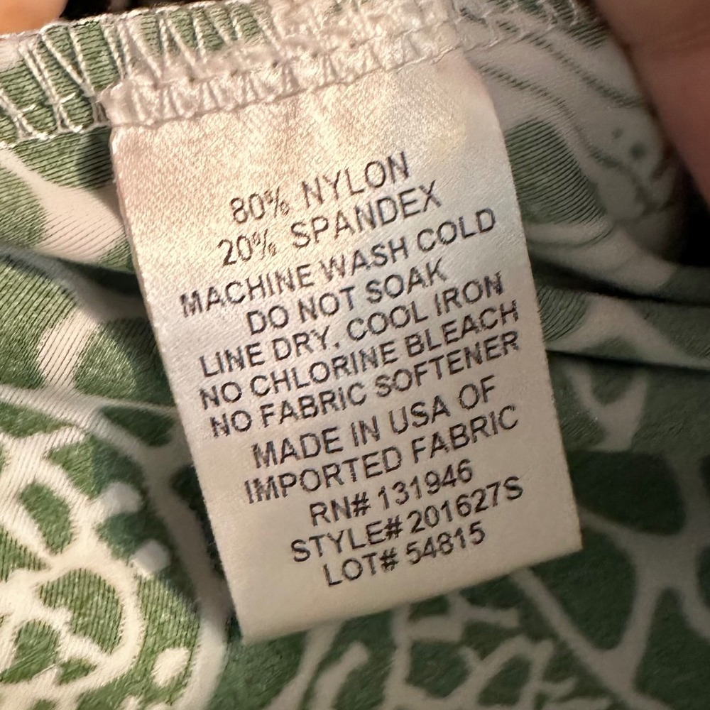 Jude Connally Green Giraffe Print Skort XL Activewear Golf Tennis Skirt Pockets - Picture 5 of 9